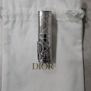 Dior Silver Lipstick Case